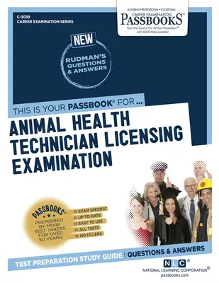 Egzamin licencyjny dla techników zdrowia zwierząt (C-3039): Passbooks Study Guide - Animal Health Technician Licensing Examination (C-3039): Passbooks Study Guide