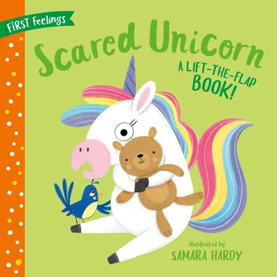 Przerażony jednorożec: Książka z podnoszoną klapką! 14 klapek! - Scared Unicorn: A Lift-The-Flap Book! 14 Flaps!