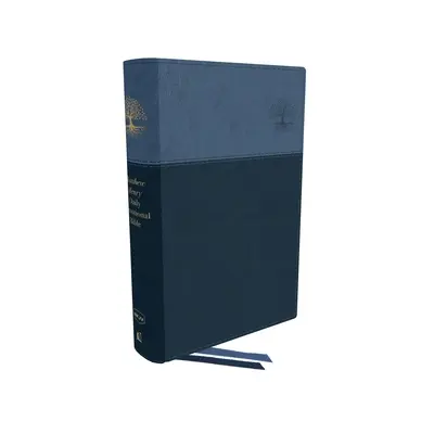 Nkjv, Matthew Henry Daily Devotional Bible, Leathersoft, Blue, Red Letter, Comfort Print: 366 codziennych nabożeństw Matthew Henry'ego - Nkjv, Matthew Henry Daily Devotional Bible, Leathersoft, Blue, Red Letter, Comfort Print: 366 Daily Devotions by Matthew Henry