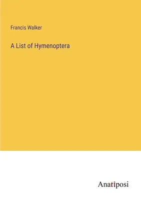 Lista błonkoskrzydłych - A List of Hymenoptera