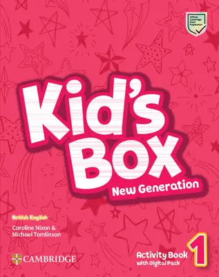 Kid's Box New Generation Level 1 Activity Book z pakietem cyfrowym British English - Kid's Box New Generation Level 1 Activity Book with Digital Pack British English