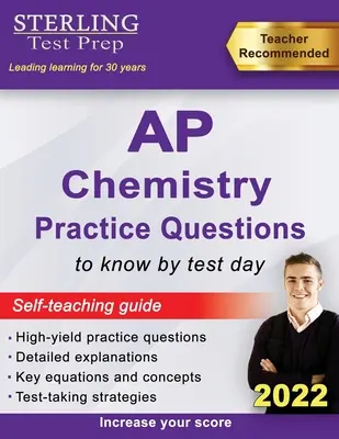 Sterling Test Prep AP Chemistry Practice Questions: Pytania i przegląd z chemii AP o wysokiej wydajności - Sterling Test Prep AP Chemistry Practice Questions: High Yield AP Chemistry Questions & Review