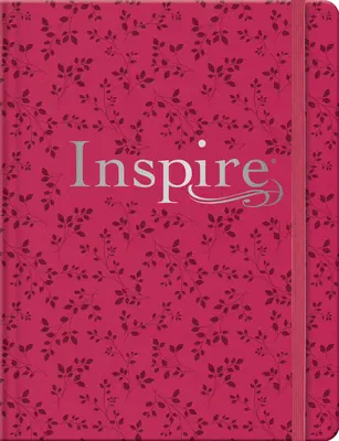 Inspire Bible Nlt, Filament Enabled Edition (twarda oprawa, skóropodobna, różowa piwonia): Biblia do kolorowania i kreatywnego pisania - Inspire Bible Nlt, Filament Enabled Edition (Hardcover Leatherlike, Pink Peony): The Bible for Coloring & Creative Journaling