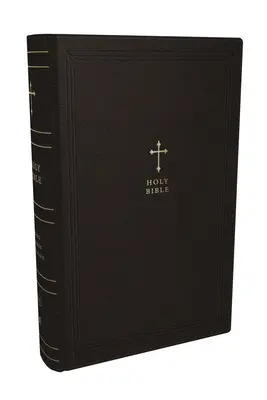 Kompaktowa Biblia KJV z 43 000 odnośników, czarna skórzana z zamkiem błyskawicznym, czerwona litera, wygodny druk: Holy Bible, King James Version: Biblia Święta, Ki - KJV Compact Bible W/ 43,000 Cross References, Black Leathersoft with Zipper, Red Letter, Comfort Print: Holy Bible, King James Version: Holy Bible, Ki