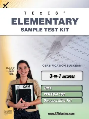 Zestaw przykładowych testów TExES Elementary: Thea, Ppr Ec-4 100, Generalist Ec-6 191 Teacher Certification Study Guide - TExES Elementary Sample Test Kit: Thea, Ppr Ec-4 100, Generalist Ec-6 191 Teacher Certification Study Guide