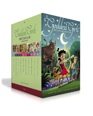 Goddess Girls Spectacular Collection (Boxed Set): Athena the Brain; Persephone the Phony; Aphrodite the Beauty; Artemis the Brave; Athena the Wise; Ap