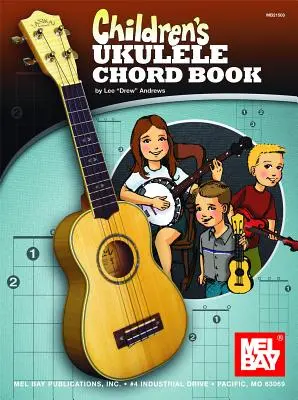 Książka z akordami na ukulele dla dzieci - Children's Ukulele Chord Book
