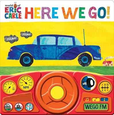 World of Eric Carle: Here We Go! Książka dźwiękowa - World of Eric Carle: Here We Go! Sound Book