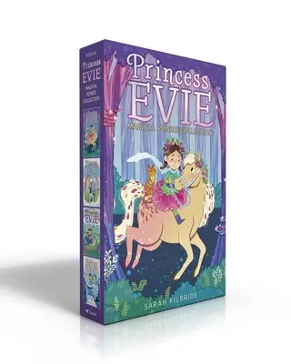 Princess Evie Magical Ponies Collection (Boxed Set): Kucyk leśnej wróżki; Obóz jeździecki jednorożców; Tęczowe źrebię; Zaczarowany kucyk śnieżny - Princess Evie Magical Ponies Collection (Boxed Set): The Forest Fairy Pony; Unicorn Riding Camp; The Rainbow Foal; The Enchanted Snow Pony