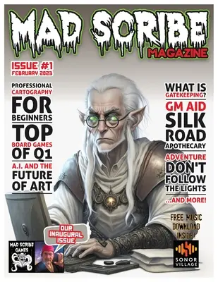 Magazyn Mad Scribe wydanie #1 - Mad Scribe magazine issue #1