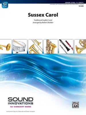 Sussex Carol: partytura dyrygencka - Sussex Carol: Conductor Score