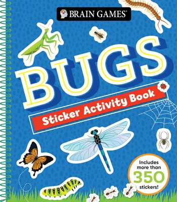 Brain Games - Naklejki z zadaniami: Robale - Brain Games - Sticker Activity: Bugs