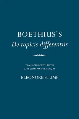 Boethius's de Topicis Differentiis