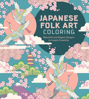 Kolorowanka z japońską sztuką ludową - Japanese Folk Art Coloring Book