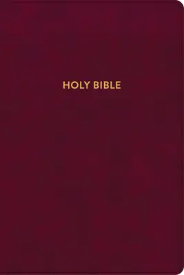 KJV Rainbow Study Bible, bordowa skórzana oprawa, z indeksem - KJV Rainbow Study Bible, Burgundy Leathertouch, Indexed