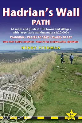 Ścieżka Muru Hadriana: British Walking Guide: Two-Way: Bowness-Newcastle-Bowness - 64 mapy spacerowe w dużej skali (1:20 000) i przewodniki po 30 miastach - Hadrian's Wall Path: British Walking Guide: Two-Way: Bowness-Newcastle-Bowness - 64 Large-Scale Walking Maps (1:20,000) & Guides to 30 Town