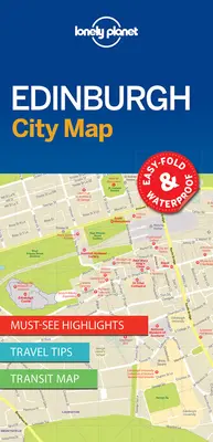 Lonely Planet Edinburgh City Map 1