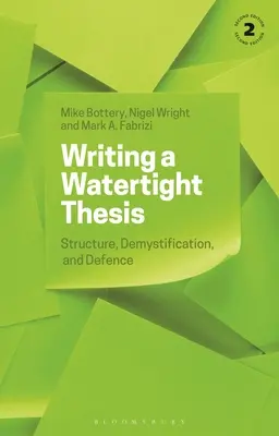 Pisanie wodoszczelnej pracy dyplomowej: Struktura, demistyfikacja i obrona - Writing a Watertight Thesis: Structure, Demystification and Defence