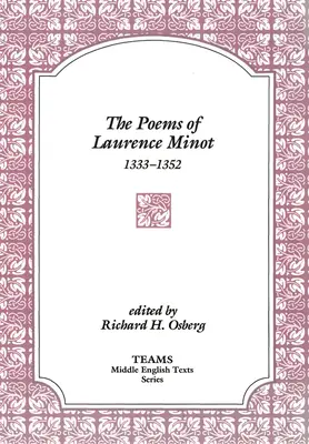 Wiersze Laurence'a Minota, 1333-1352pb - Poems of Laurence Minot, 1333-1352pb