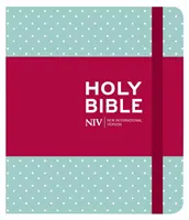 Biblia NIV Journalling Mint Polka Dot Cloth Bible - NIV Journalling Mint Polka Dot Cloth Bible