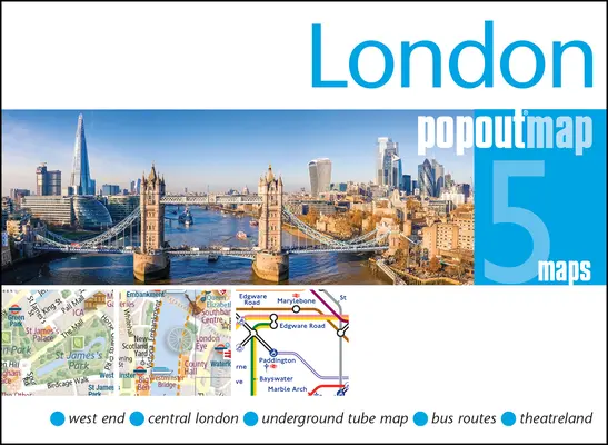 Mapa wyskakująca Londynu - London Popout Map