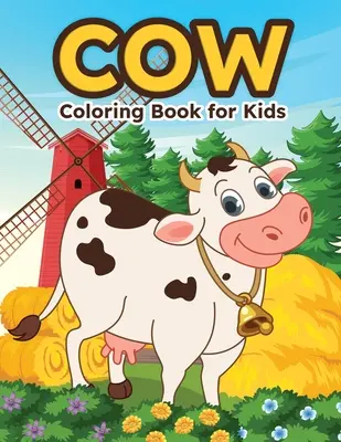 Kolorowanka krowa dla dzieci - Cow Coloring book for Kids