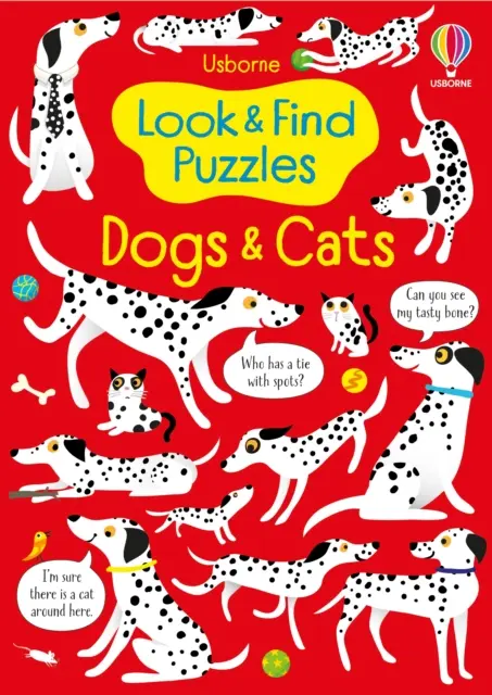 Szukaj i znajdź puzzle Psy i koty - Look and Find Puzzles Dogs and Cats