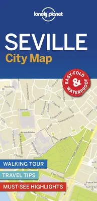 Lonely Planet Sewilla mapa miasta 1 - Lonely Planet Seville City Map 1