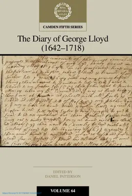 Dziennik George'a Lloyda: tom 64, część 1 - The Diary of George Lloyd: Volume 64, Part 1