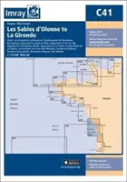 Mapa Imray C41 - Les Sables d'Olonne do La Gironde - Imray Chart C41 - Les Sables d'Olonne to La Gironde