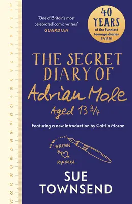 Sekretny dziennik Adriana Mole'a w wieku 13 3/4 lat - wydanie z okazji 40. rocznicy ze wstępem Caitlin Moran - Secret Diary of Adrian Mole Aged 13 3/4 - The 40th Anniversary Edition with an introduction from Caitlin Moran