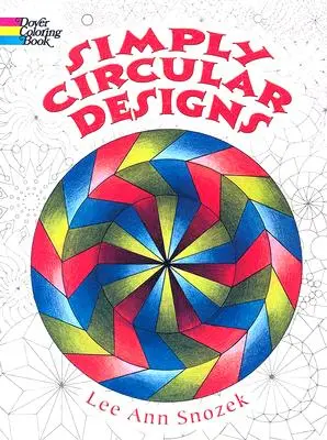 Kolorowanka z prostymi okrągłymi wzorami - Simply Circular Designs Coloring Book