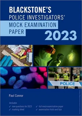 Egzamin próbny dla śledczych policyjnych Blackstone 2023 - Blackstone's Police Investigators Mock Exam 2023