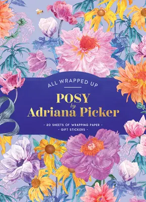 Posy by Adriana Picker - Książka z papieru pakowego - Posy by Adriana Picker - A Wrapping Paper Book