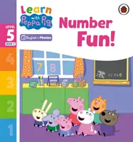 Ucz się z Foniką Peppy Poziom 5 Książka 9 - Zabawa z liczbami! (Czytanka z ćwiczeniami) - Learn with Peppa Phonics Level 5 Book 9 - Number Fun! (Phonics Reader)