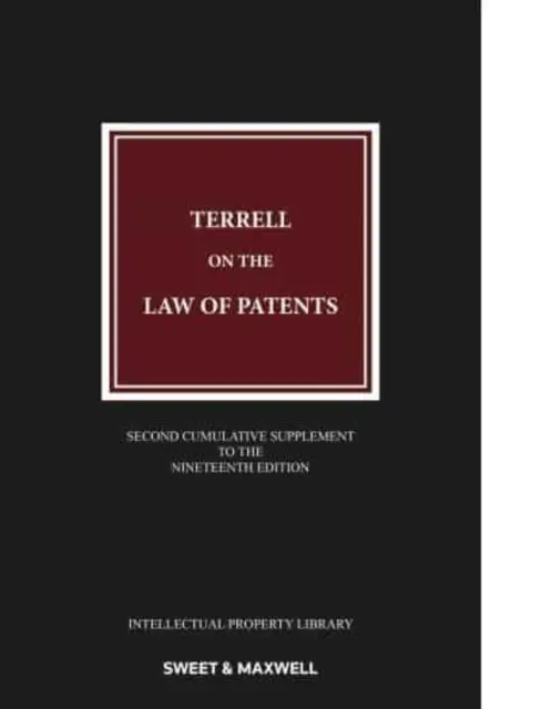 Terrell o prawie patentowym - Terrell on the Law of Patents