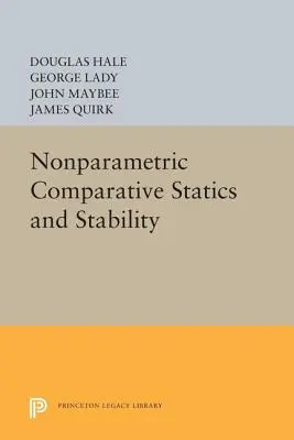 Nieparametryczna statystyka porównawcza i stabilność - Nonparametric Comparative Statics and Stability