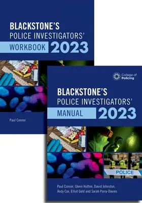 Blackstone's Police Investigators Podręcznik i zeszyt ćwiczeń 2023 - Blackstone's Police Investigators Manual and Workbook 2023