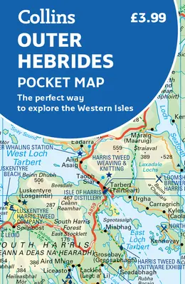 Kieszonkowa mapa Hebrydów Zewnętrznych: Idealny sposób na odkrywanie Wysp Zachodnich - Outer Hebrides Pocket Map: The Perfect Way to Explore the Western Isles