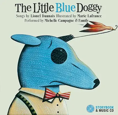 Mały niebieski piesek [z płytą CD (audio)] - The Little Blue Doggy [With CD (Audio)]