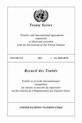 Seria traktatów 2743 - Treaty Series 2743