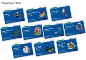 Read Write Inc. Fonika: Niebieski zestaw 6 podstawowych książeczek z historyjkami (zestaw 100 szt.) - Read Write Inc. Phonics: Blue Set 6 Core Storybooks (Pack of 100)