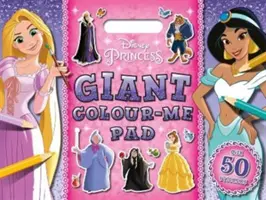 Disney Księżniczka: Gigantyczna kolorowanka - Disney Princess: Giant Colour Me Pad