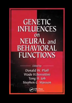 Genetyczny wpływ na funkcje neuronalne i behawioralne - Genetic Influences on Neural and Behavioral Functions