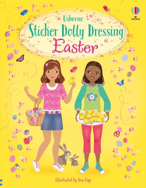 Naklejki dla lalek Wielkanoc - Sticker Dolly Dressing Easter