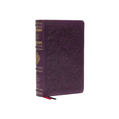 Nkjv, Biblia z szerokim marginesem, Kolekcja Suwerenna, skórzana miękka, fioletowa, czerwona litera, wygodny druk: Biblia Święta, Nowa Wersja Króla Jakuba - Nkjv, Wide-Margin Reference Bible, Sovereign Collection, Leathersoft, Purple, Red Letter, Comfort Print: Holy Bible, New King James Version