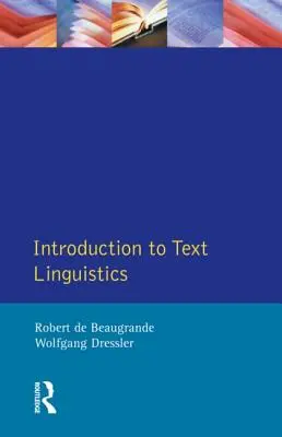 Wprowadzenie do lingwistyki tekstu - Introduction to Text Linguistics