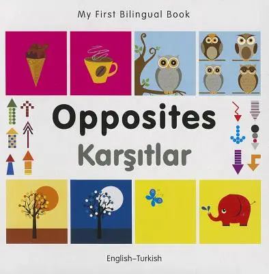 Moja pierwsza dwujęzyczna książka - przeciwieństwa (angielsko-turecki) - My First Bilingual Book-Opposites (English-Turkish)