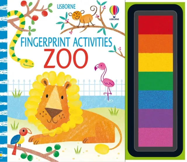 Ćwiczenia z odciskami palców Zoo - Fingerprint Activities Zoo