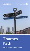 Mapa krajowego szlaku Thames Path - Thames Path National Trail Map